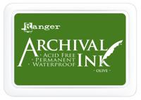 Ranger Ink Ranger • archival ink pad olive - thumbnail