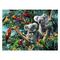Ravensburger Legpuzzel koalas in de boom, 500st. - thumbnail