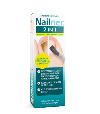 Nailner 2-in-1 brush 5 Milliliter