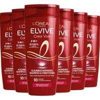 L'Oréal Paris Elvive 2-in-1 Shampoo & Conditioner - 6x 250ml multiverpakking - thumbnail