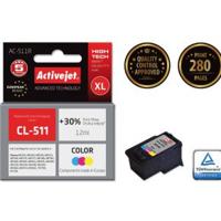 Activejet AC-511R-inkt (Canon CL-511-vervanger; Premium; 12 ml; kleur) - thumbnail