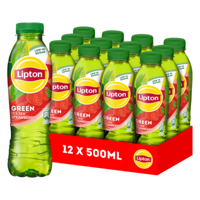 Lipton ice tea green strawberry pet (12x 500ml) - thumbnail