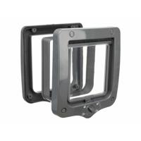 TRIXIE 4-WEG KATTENLUIK INCLUSIEF TUNNELSTUK GRIJS - thumbnail