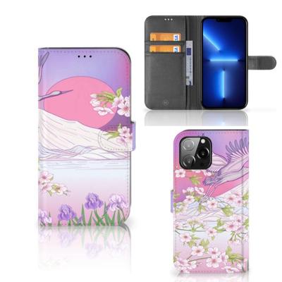 iPhone 13 Pro Max | Telefoonhoesje | Met pasjeshouder | Bird Flying