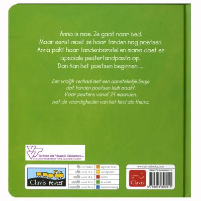 Centraal Boekhuis Anna poetst haar tanden