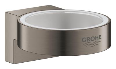 Grohe Selection Wandhouder 5,6x6,6x3 cm Hard Graphite Geborsteld