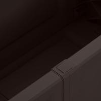 VidaXL Kussenbox 85 l 86x40x42 cm bruin - thumbnail