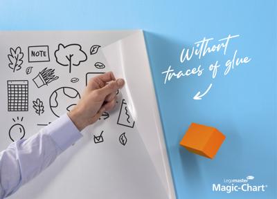 Magic chart legamaster flipchart 90x120cm wt ruit