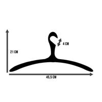 Spinder Design ARX kledinghanger (5 stuks) (Kleur: wit) - thumbnail