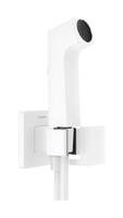 Hansgrohe bidethanddouche 1jet E EcoSmart voor koud water met douchehouder en doucheslang 125 cm, mat wit - thumbnail