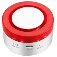 2 stks Smart inbraak alarm Home Store deur en raam infrarood sensor draadloos WiFi beveiligingssysteem (rood) - thumbnail