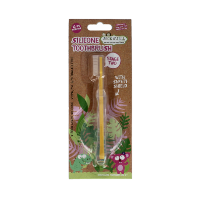 Jack N Jill Silicone toothbrush 1 Stuks