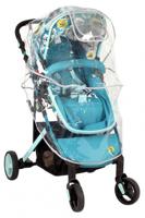 Littlelife regenhoes buggy 180 cm EVA transparant - thumbnail