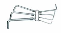 Gedore S 42-07 Haakse schroevendraaierset 2 mm, 2.5 mm, 3 mm, 4 mm, 5 mm, 6 mm, 8 mm 7-delig - thumbnail