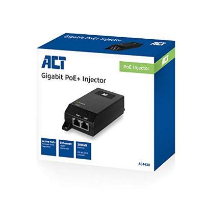 ACT AC4434 24-Poorts 10/100Mbps PoE+ Switch met 2 Gigabit Combo-poorten ACT AC4434 24-Poorts 10/100Mbps PoE+ Switch met 2 Gigabit Combo-poorten