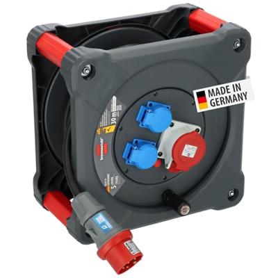 Brennenstuhl Professional CEE-kabelhaspel | KD 3200 C1 | IP44 | 30m | H07RN-F 5G2,5 - 9222300110 Brennenstuhl Professional CEE-kabelhaspel | KD 3200 C1 | IP44 | 30m | H07RN-F 5G2,5 - 9222300110