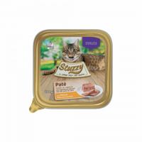 Stuzzy Cat Sterilised paté met kip kattenvoer 100 gr. 2 trays (64 x 100 g) - thumbnail