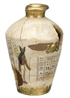 Nobby Egyptische pot aquariumornamenten, 12 x 12 x 17,5 cm - thumbnail