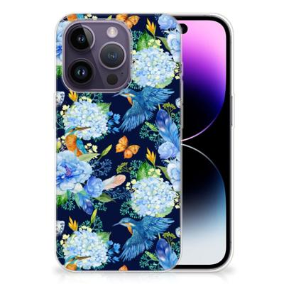 TPU Hoesje voor Apple iPhone 14 Pro IJsvogel