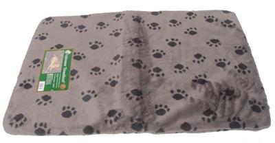 Kussen voor draadkooi grijs/paw 105x67 cm anti slip Slaapplezier Gebr. de Boon - Gebr de boon
