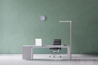 Vloerlamp MAUL Javal LED dimbaar hoog 195cm aluminium