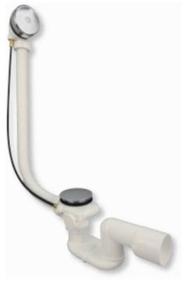 Badafvoer-overloopcombinatie Xenz Chroom