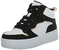 Skechers Court High - Shine Kicks 310192L/WBK Wit / Roze-28 maat 28 - thumbnail