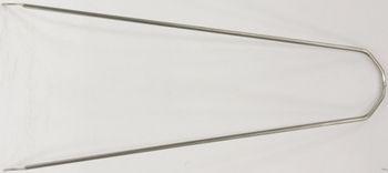 Gazelle spatbordstang 28 c-lite 355mm voor