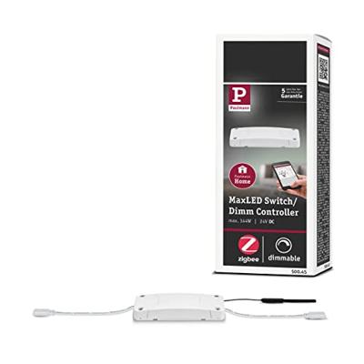 Paulmann 50046 MaxLED Schakelcontroller 6000 mA 24 (max.) 24 V Kunststof (l x b x h) 95 x 38 x 28 mm 1 stuk(s)