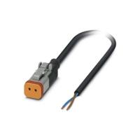 Phoenix Contact 1410733 Sensor/actuator connector, geassembleerd Aantal polen (sensoren): 2 Bus, recht 3.00 m 1 stuk(s) - thumbnail