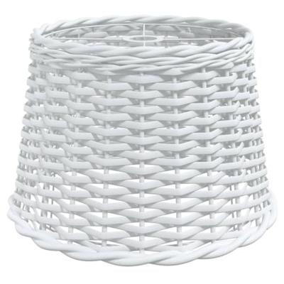 VidaXL Plafondlampenkap ø40x26 cm wicker wit