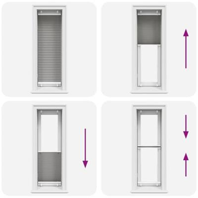 VidaXL Plissé rolgordijn 40x100 cm stofbreedte 39,4 cm antraciet VidaXL Plissé rolgordijn 40x100 cm stofbreedte 39,4 cm antraciet