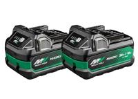Hikoki 380205 Accu Set Twin Pacl 2X MULTI-VOLT ACCU 36V 2.5AH/18V 5.0AH - 380205 - thumbnail