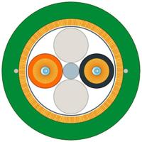 Siemens 6XV1861-3CN75 Glasvezelkabel - thumbnail