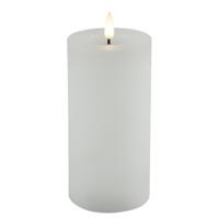 Ledkaars Lyon D7,5 H 15 cm wit - thumbnail