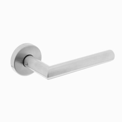 Intersteel Strakke deurklinkHoek 90 rozet RVS - 0035.195102