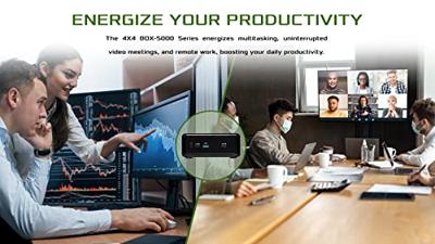 Asrock 4x4 BOX-5600U 0,6L maat pc Zwart 2,3 GHz Asrock 4x4 BOX-5600U 0,6L maat pc Zwart 2,3 GHz