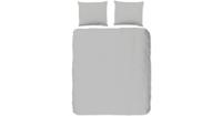 Good Morning Dekbedovertrek "uni dessin" - Grijs - (240x200/220 cm) - Katoen - thumbnail