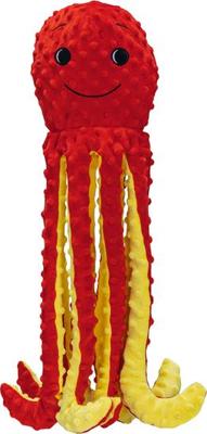 Beeztees Octopus Amy Rood hondenspeelgoed 56x16x14,5 cm