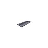 Wiesbaden Raw wastafel enkel met 1 kraangat 100x46x5 cm hardsteen gezoet - thumbnail