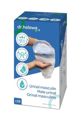 Hygiënische opvangzakken voor Urine | Dr Helewa | Verpakking 20 stuks | Sluitbaar | DH1030