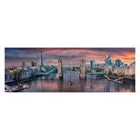 Clementoni legpuzzel panorama across the river thames, 1000st. - thumbnail