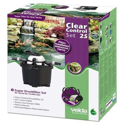Velda Clear Control 50 Vijverfilter Set - Kristalhelder Water tot 20.000L, Inclusief UV-C & Energiezuinige Pomp - thumbnail