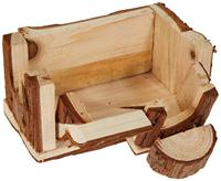 TRIXIE HUIS LUKA HAMSTER SCHORSHOUT 14X14X7 CM 2 ST - thumbnail