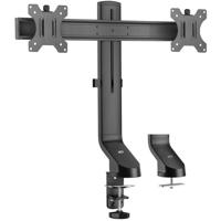 Monitorarm ACT office crossbar 2 schermen verstelbaar - thumbnail
