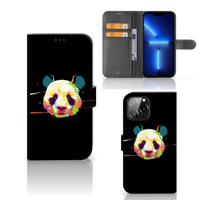 iPhone 13 Pro Max Leuk Hoesje Panda Color - thumbnail
