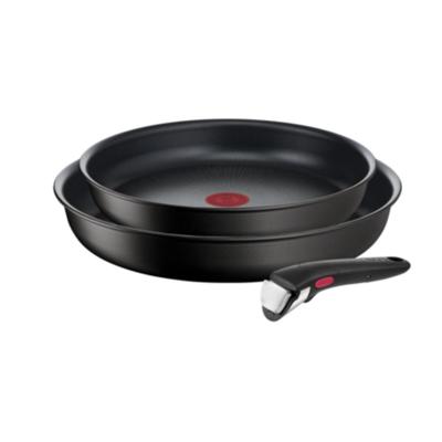 Pan Tefal INGENIO 3PIEZAS Zwart Aluminium 2 Stuks