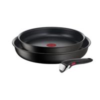 Pan Tefal INGENIO 3PIEZAS Zwart Aluminium 2 Stuks - thumbnail