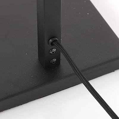 Steinhauer Strakke vloerlampStanger met blauw velvet - 8222ZW