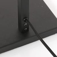 Steinhauer Strakke vloerlampStanger met blauw velvet - 8222ZW - thumbnail